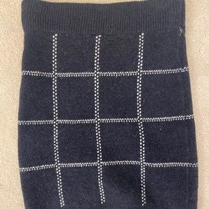 Navy Blue and White Soft Skirt, Target